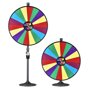 Classic Spin Wheel Tabletop Floor Stand 36