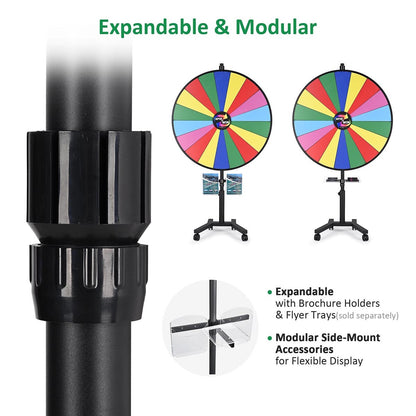 Spin Wheel Rolling Stand 48"