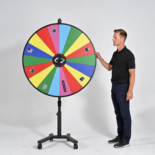 Classic Spin Wheel Rolling Stand 48" 18-slots
