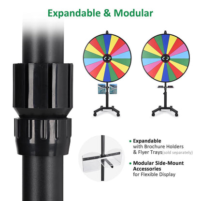 Spin Wheel Rolling Stand 48"