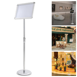 Poster Stand Snap Frame Holds 8.5