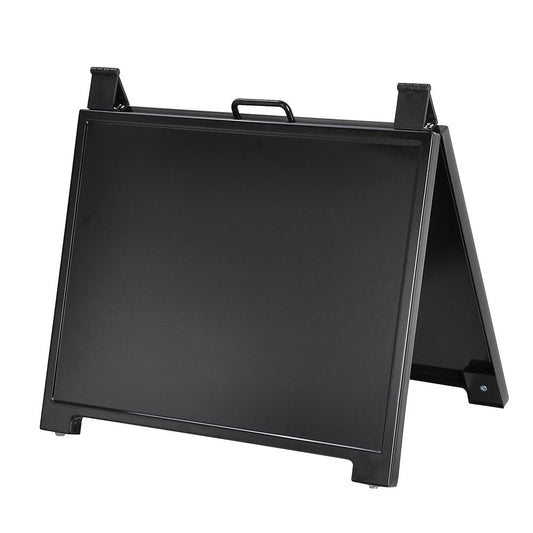 Sandwich Board A-Frame Sign Board with Handle Black