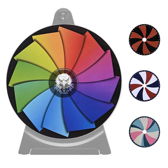 Prize Wheel (4x)Templates 12in. for Event Gathering