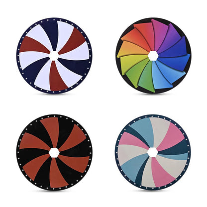 Prize Wheel (4x)Templates 12in. for Event Gathering