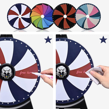 Prize Wheel (4x)Templates 12in. for Event Gathering