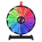 Breeze Spin Wheel Tabletop Dry Erase Wheel 18" 12-Slot