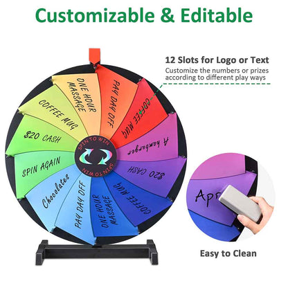 Windmill Spin Wheel Tabletop Easy Storage