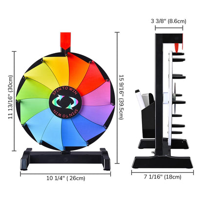 Windmill Spin Wheel Tabletop and Wall Mounted