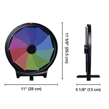Classic Spin Wheel Stand-up & Tabletop 10in. 10-Slot