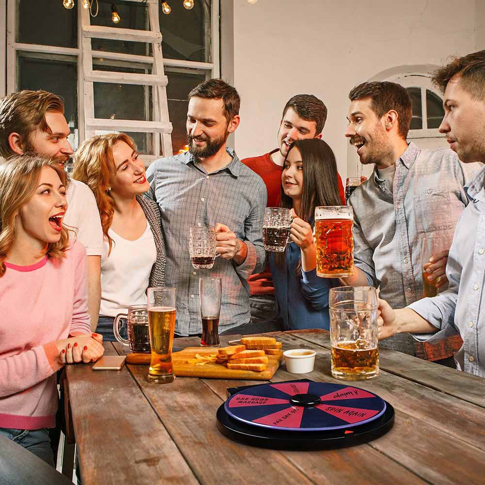 Classic Spin Wheel Stand-up & Tabletop 10in. 10-Slot