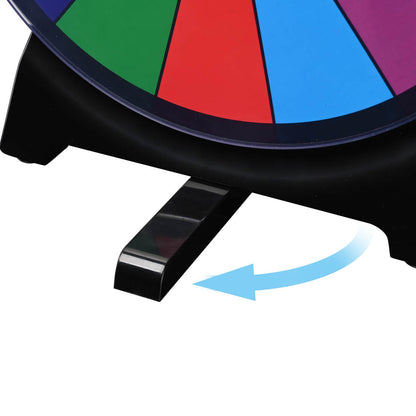 Spin Wheel Tabletop & Lay Flat, 12in. 12-Slot