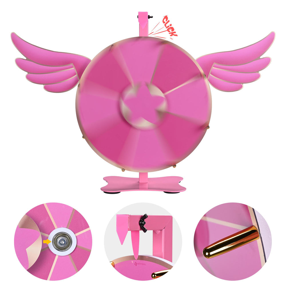 Sakura Pink Spin Wheel Tabletop 12in. 8-Slot Pink