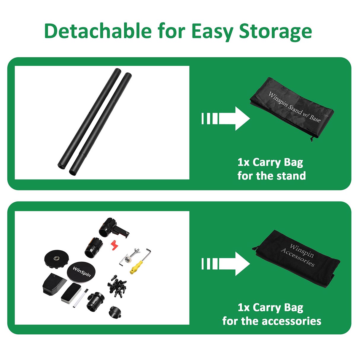 Modular Spin Wheel Tabletop Floor Stand 24" 12-Slot