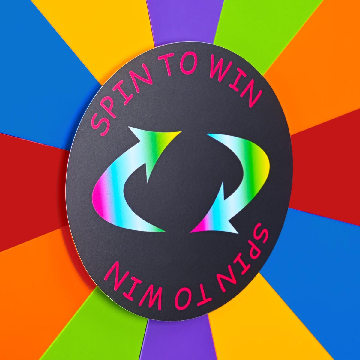 Modular Spin Wheel Tabletop Floor Stand 24" 12-Slot