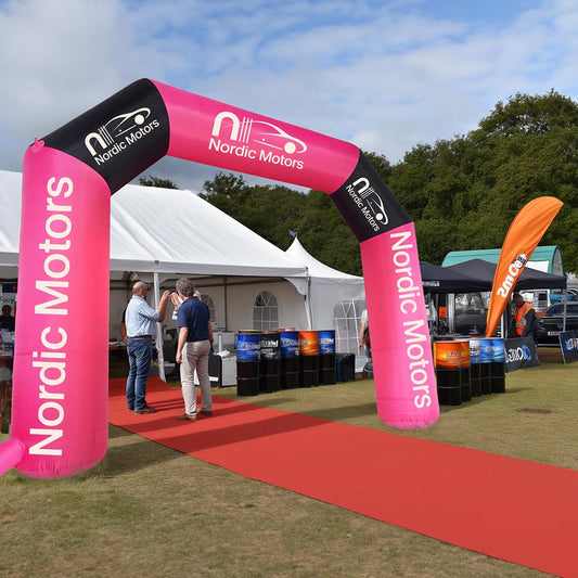 13-30ft Custom Inflatable Archways: Custom Logo, Color & Graphics