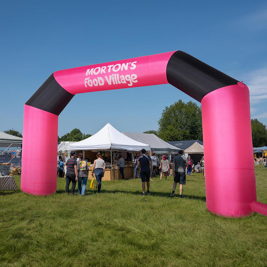 13-30ft Custom Inflatable Archways: Custom Logo & Color