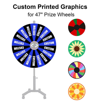 Custom Spin Wheel Replacement Parts - Dry Erase Board