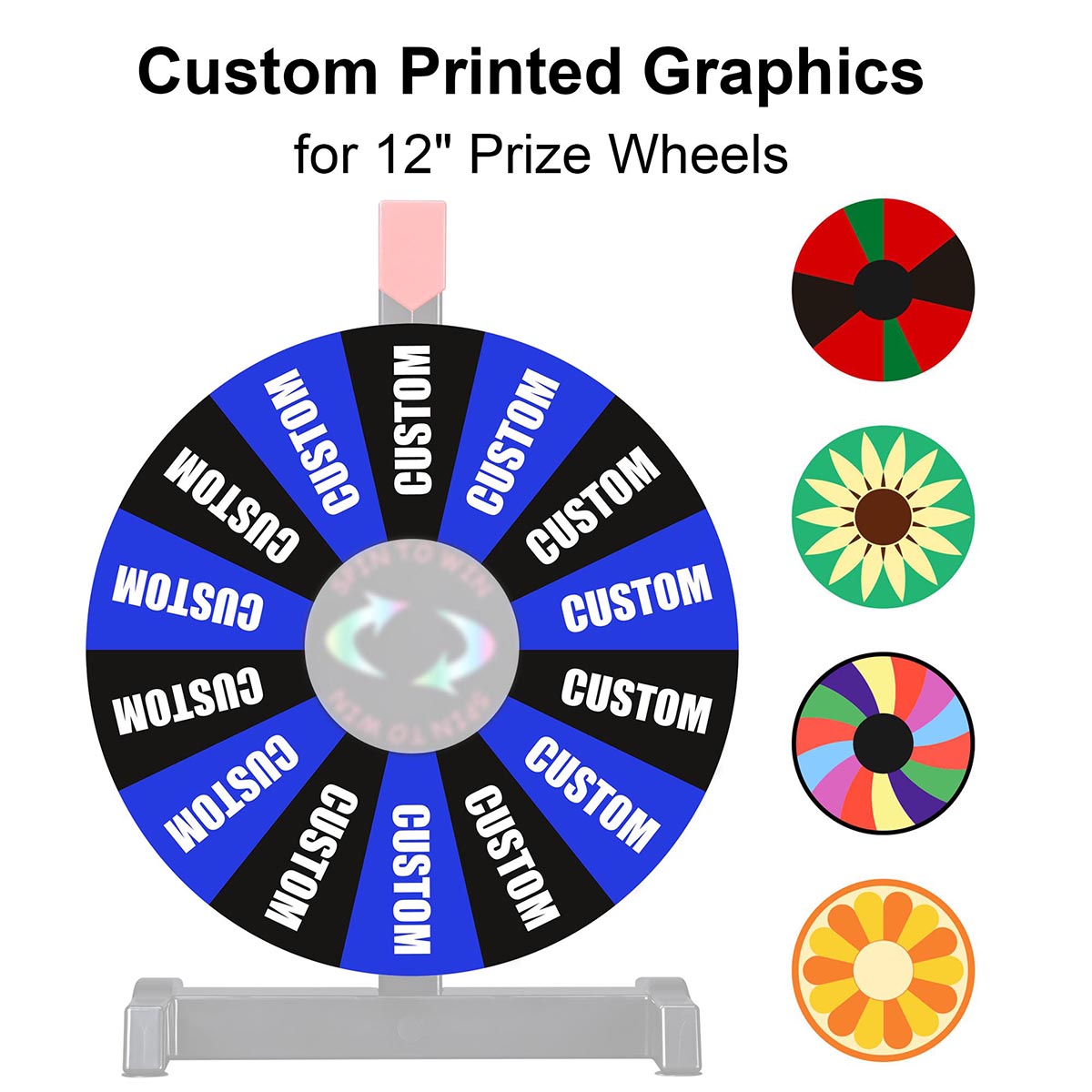 Custom Spin Wheel Replacement Parts - Dry Erase Board