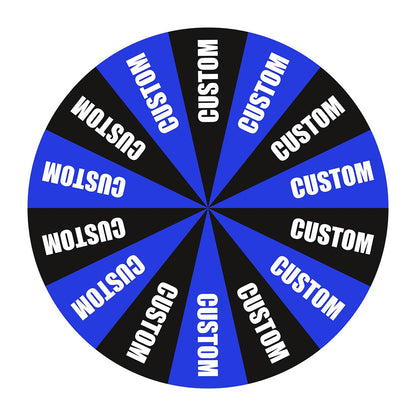 Custom Spin Wheel Replacement Parts - Dry Erase Board