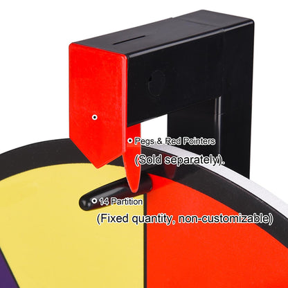 Custom Spin Wheel Replacement Parts - Dry Erase Board