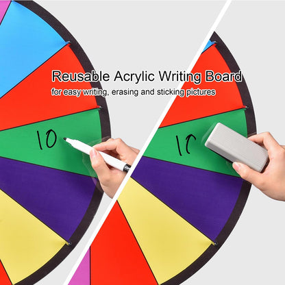 Custom Spin Wheel Replacement Parts - Dry Erase Board