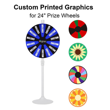 Custom Spin Wheel Replacement Parts - Dry Erase Board