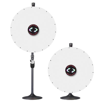 Custom Spin Wheel Tabletop & Floor Stand 36in. 1ct/pk White